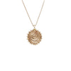 yellow gold The Maze Pendant